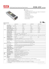 HSN-200-4.2B Datasheet Cover