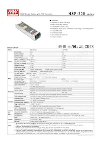 HSP-200-4.2 Datasheet Cover
