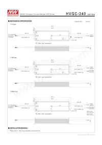 HVGC-240-3500B Datasheet Page 9