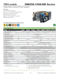 HWS305/HD Datasheet Cover