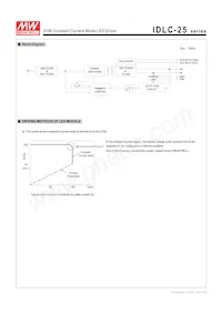 IDLC-25-350 Datasheet Page 3