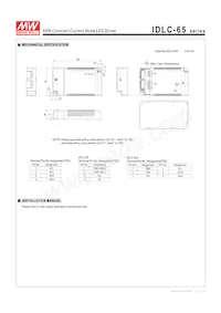 IDLC-65A-1050 Datasheet Pagina 6