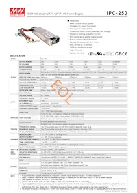 IPC-250 데이터 시트 표지