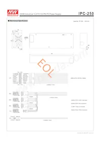 IPC-250 Datasheet Pagina 2