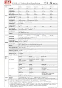 IRM-30-48ST Datasheet Page 2