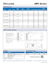 JWT1005FF/RC Datasheet Page 2