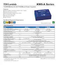 KMS60A-15 Datasheet Cover