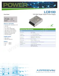 LCB100W數據表 封面