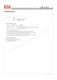 LCM-40DA Datenblatt Seite 4