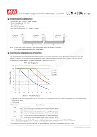 LCM-40DA 데이터 시트 페이지 5