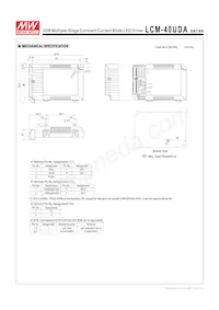 LCM-40UDA Datasheet Pagina 7