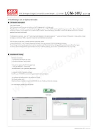 LCM-60U Datenblatt Seite 8