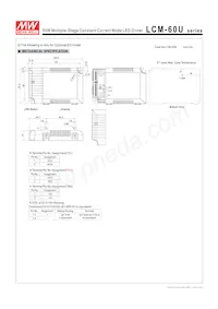 LCM-60U數據表 頁面 9