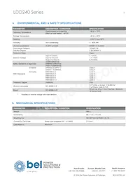 LDD240-11024 Datasheet Page 3
