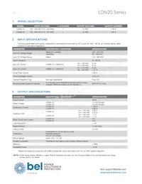 LDN20-5 Datasheet Page 2