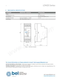 LDN20-5 Datasheet Pagina 4