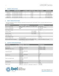 LDN240-72P Datasheet Pagina 2