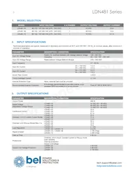 LDN481-48 Datasheet Page 2