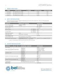 LDT2400-170 Datasheet Page 2