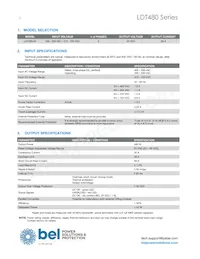 LDT480-24 Datasheet Pagina 2