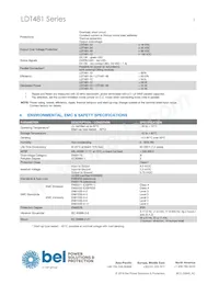 LDT481-72 Datasheet Page 3