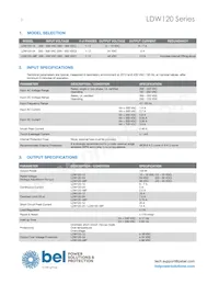 LDW120-12 Datasheet Page 2