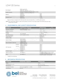 LDW120-12 Datasheet Page 3