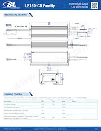 LE150S140CD Datasheet Page 3