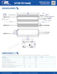 LE150S140CD Datenblatt Seite 3