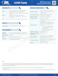 LE500S24VN Datasheet Page 2