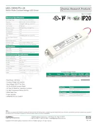 LED100WPS1-24數據表 封面