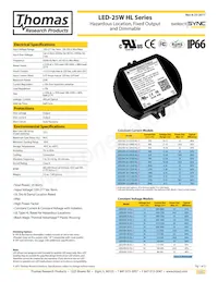 LED25W-36-C0700-HL-BD Datenblatt Cover