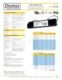LED50W-015 Datasheet Cover