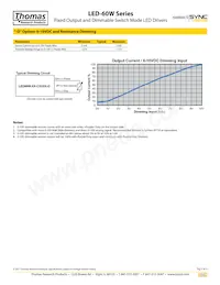 LED60W-170 Datasheet Page 3