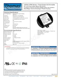 LEDDC25W-072-C0350-D Datasheet Cover
