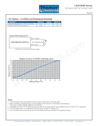 LEG100W-286-C0350-D Datasheet Page 3