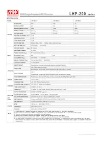 LHP-200-4.6 Datasheet Page 2