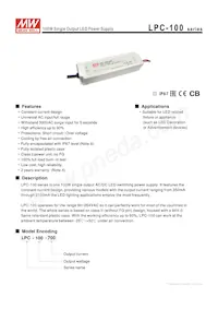 LPC-100-1400 Datasheet Cover