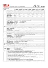 LPC-100-1400 Datasheet Pagina 2