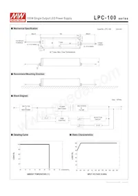 LPC-100-1400 Datasheet Pagina 3