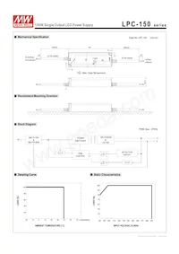 LPC-150-700 Datasheet Pagina 2