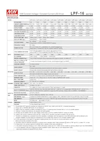 LPF-16-30 Datasheet Pagina 2