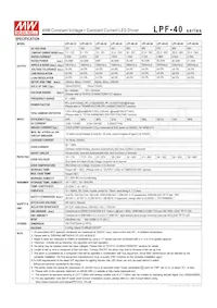 LPF-40-54 Datasheet Pagina 2
