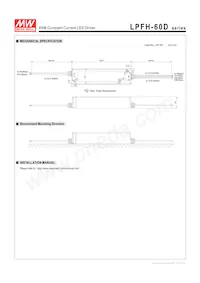 LPFH-60D-12 Datasheet Pagina 8