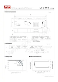 LPS-100-48 Datasheet Pagina 2