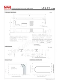 LPS-50-24 Datasheet Page 2