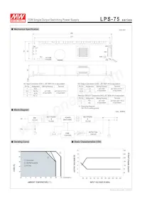 LPS-75-48 Datasheet Pagina 2