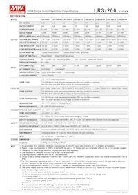 LRS-200-4.2 Datasheet Page 2