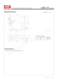 LRS-35-48 Datasheet Page 4