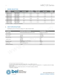 MBC120-1012L-2 Datasheet Page 2